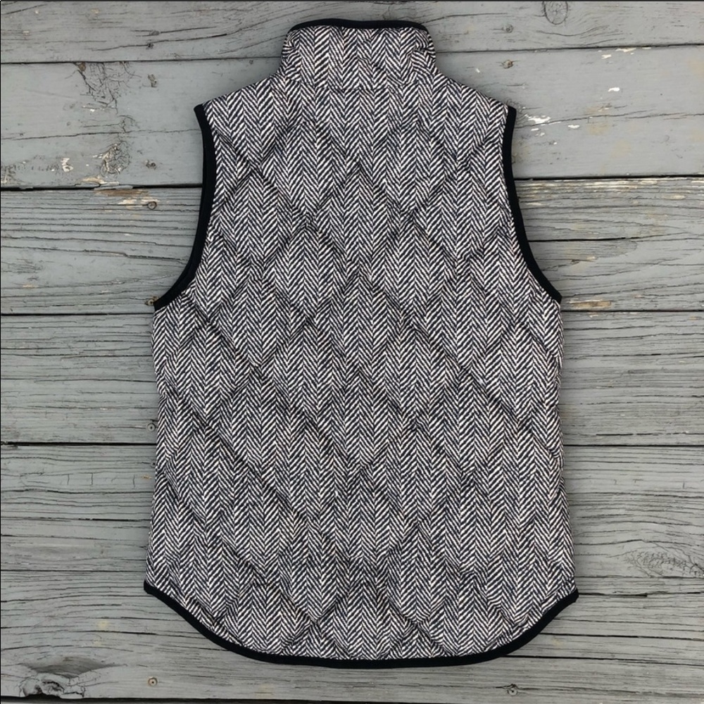 RETAIL NWOT Jcrew herringbone vest - Picture 3 of 3